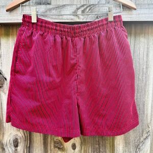 Vintage Skyr Sport Striped Shorts Medium